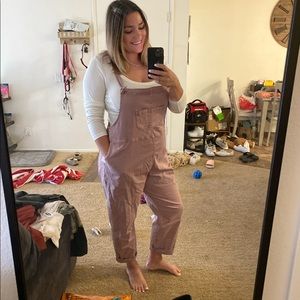 COPY - Anthropologie oversized overalls